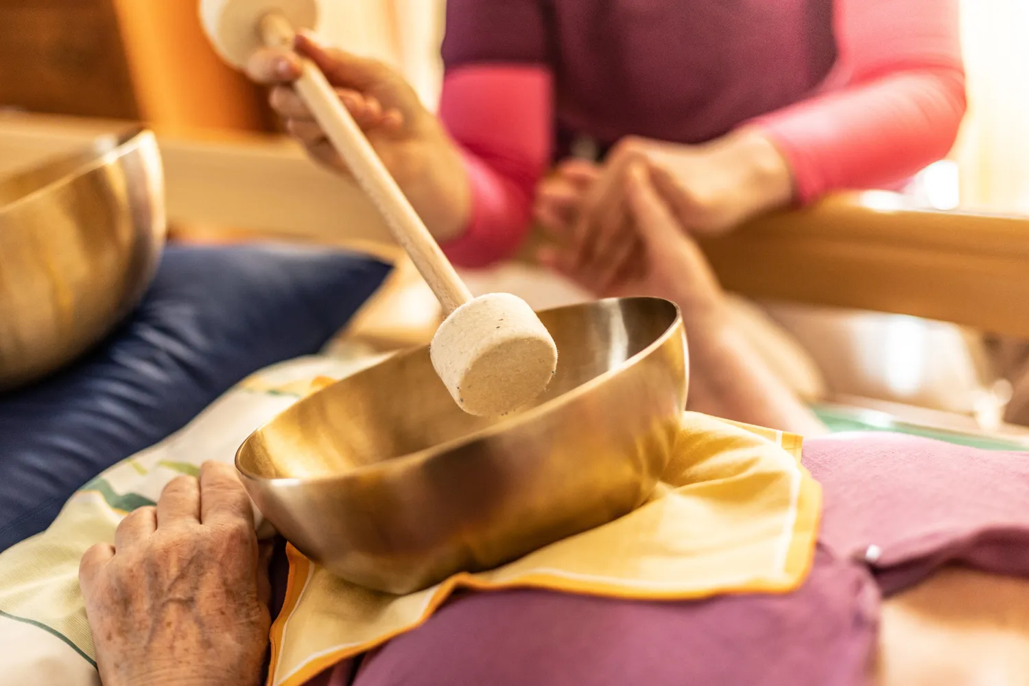 Klangschale für die Musiktherapie